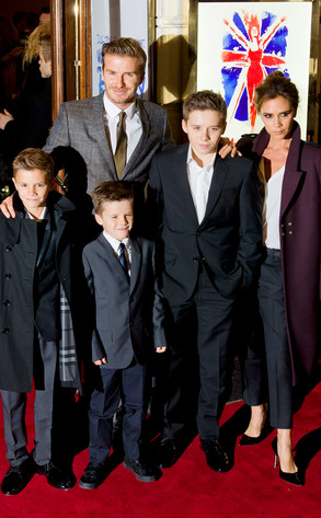 David Beckham, Victoria Beckham, Romeo, Cruz, Brooklyn David Beckham, Victoria Beckham, Romeo, Cruz, Brooklyn
